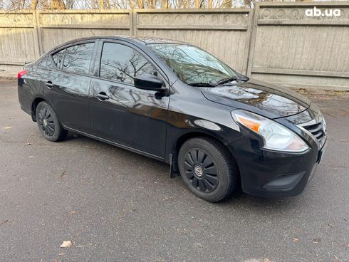 Nissan Versa 2016 черный - фото 7