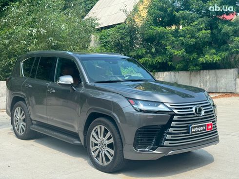 Lexus LX 2022 серый - фото 3