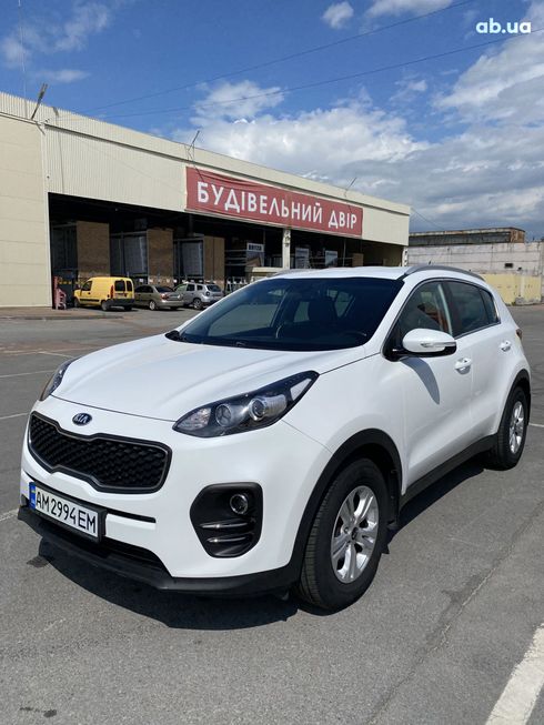 Kia Sportage 2016 белый - фото 2