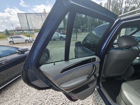 BMW X5 2001 синий - фото 12