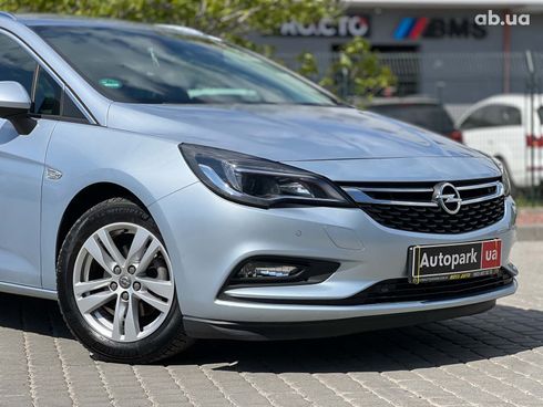 Opel Astra 2017 серый - фото 4