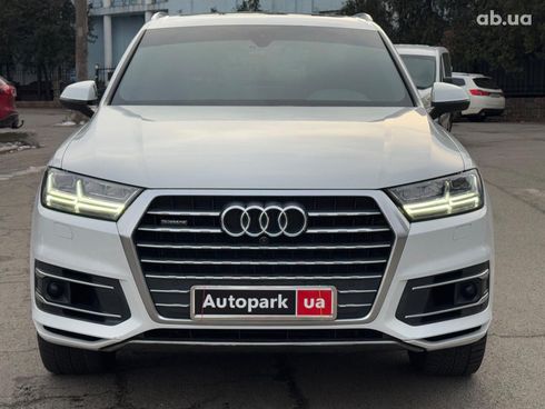 Audi Q7 2019 белый - фото 2