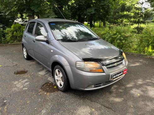 Chevrolet Aveo 2006 серый - фото 3