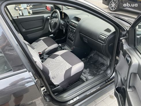 Opel Astra G 2008 черный - фото 14