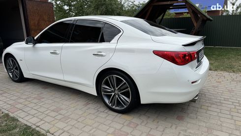 Infiniti Q50 2014 белый - фото 18