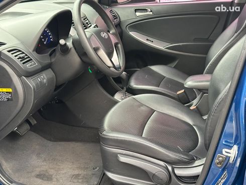 Hyundai Accent 2016 синий - фото 8