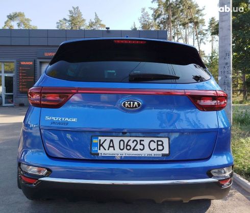 Kia Sportage 2020 голубой - фото 5