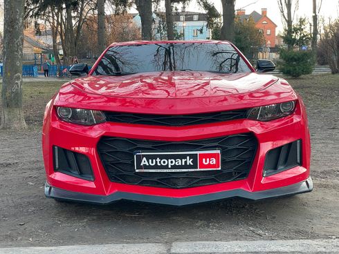 Chevrolet Camaro 2016 красный - фото 2