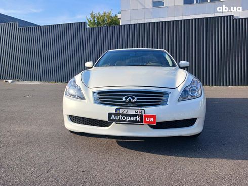 Infiniti g 37 2010 белый - фото 2