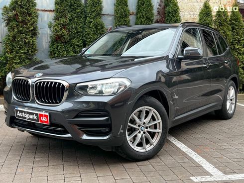 BMW X3 2020 серый - фото 4