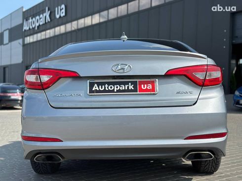 Hyundai Sonata 2014 серый - фото 8