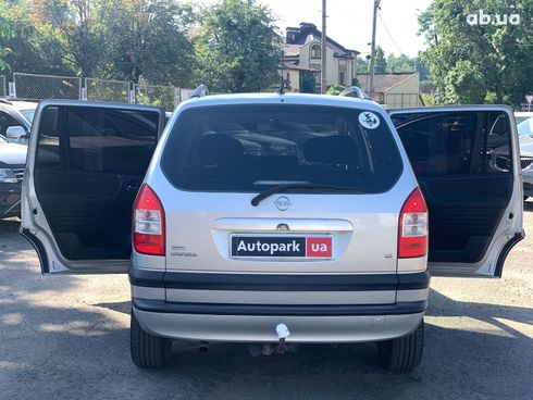 Opel Zafira 2003 серый - фото 14