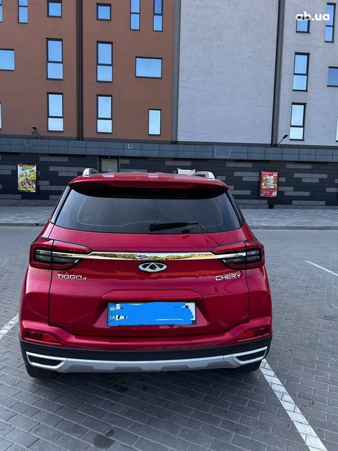Chery Tiggo 4 2021 красный - фото 7