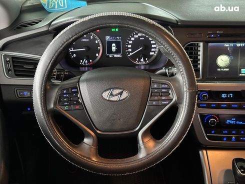 Hyundai Sonata 2016 серый - фото 20