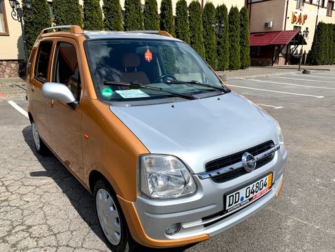 Opel Agila 2002 оранжевый - фото 11