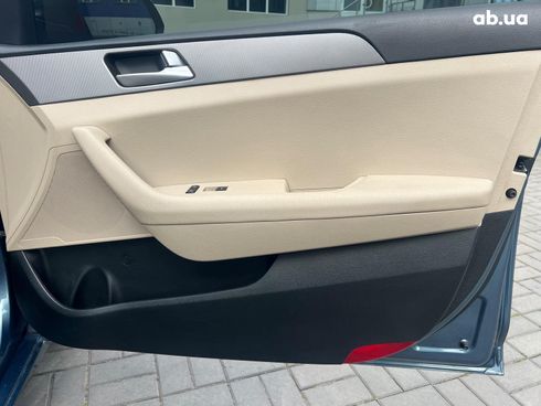 Hyundai Sonata 2015 синий - фото 19
