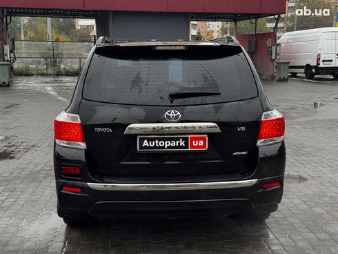 Toyota Highlander 2012 черный - фото 5