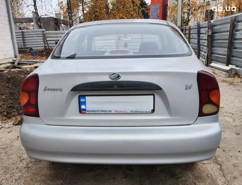 Daewoo Lanos 2013 серебристый - фото 2