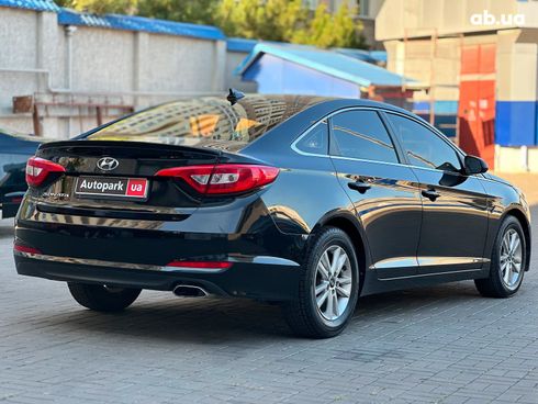 Hyundai Sonata 2015 черный - фото 5