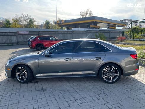 Audi A4 2016 серый - фото 7