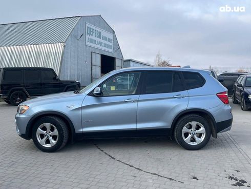 BMW X3 2011 синий - фото 7