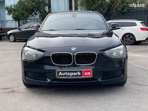 BMW 1 серия 2012 черный - фото 3