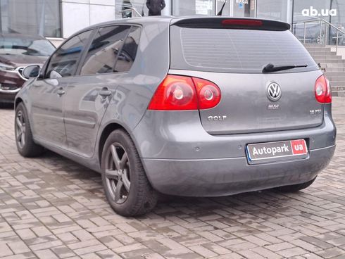 Volkswagen Golf 2006 серый - фото 7