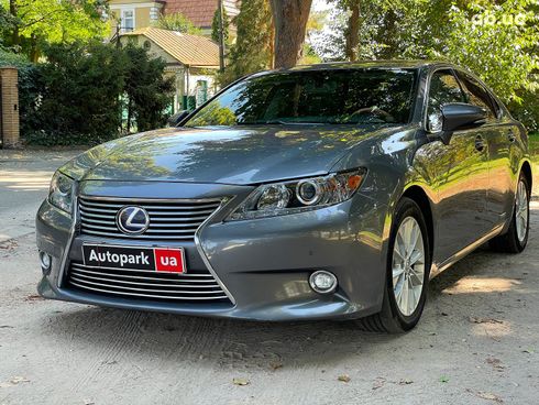 Lexus es 350 2014 серый - фото 2