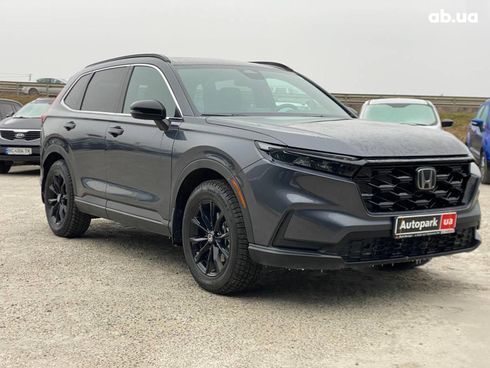 Honda CR-V 2023 серый - фото 8