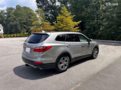 Hyundai Santa Fe 2015 серебристый - фото 3