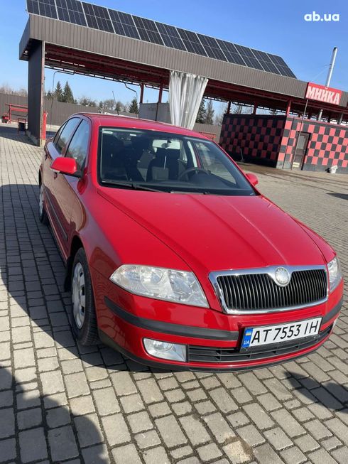 Skoda Octavia 2008 красный - фото 3