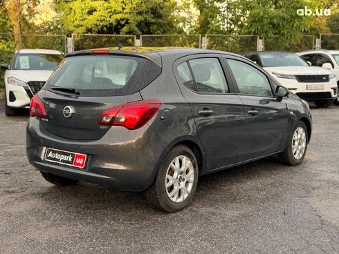 Opel Corsa 2015 серый - фото 6