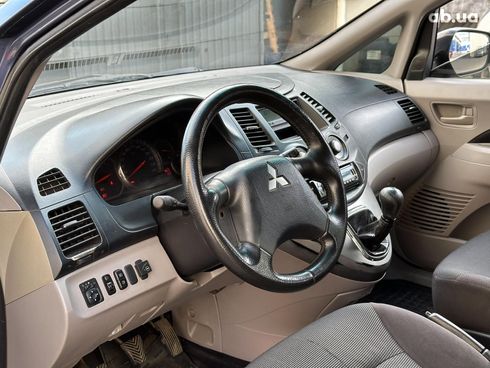 Mitsubishi Grandis 2006 синий - фото 7