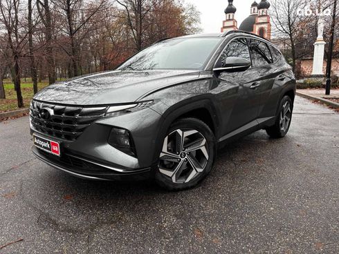 Hyundai Tucson 2022 серый - фото 2