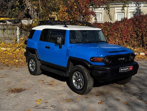 Toyota FJ Cruiser 2007 синий - фото 9