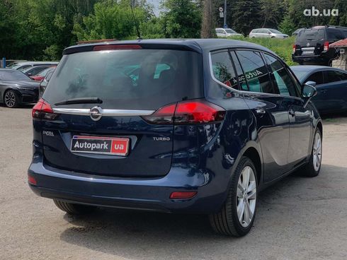 Opel Zafira 2012 синий - фото 5