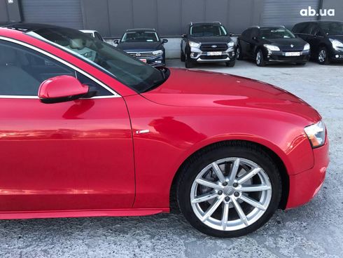Audi A5 2015 красный - фото 5