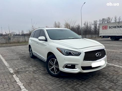 Infiniti QX60 2016 белый - фото 14