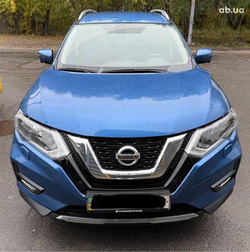 Nissan X-Trail 2018 синий - фото 2