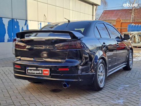 Mitsubishi Lancer 2007 черный - фото 4