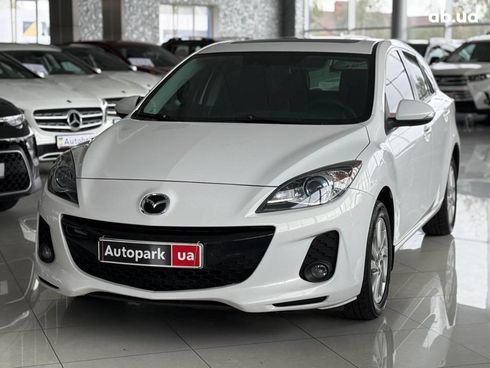 Mazda 3 2013 белый - фото 3