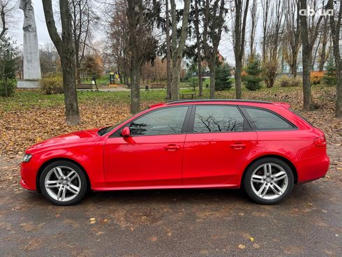 Audi A4 2011 красный - фото 13