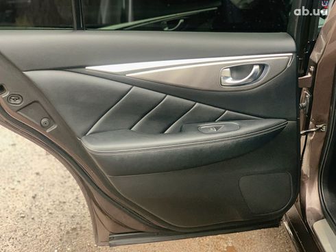 Infiniti Q50 2013 коричневый - фото 43