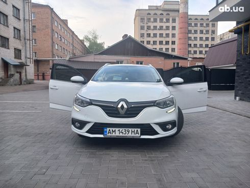 Renault Megane 2017 белый - фото 9