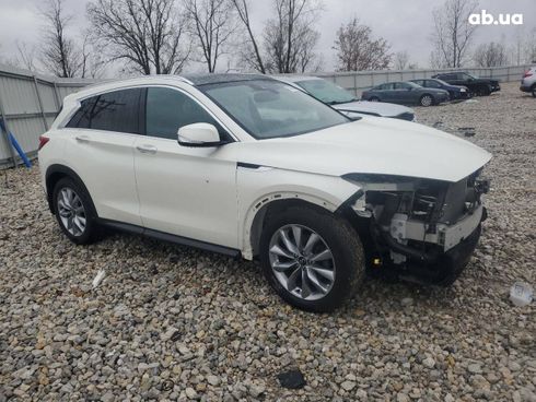 Infiniti QX50 2020 белый - фото 8