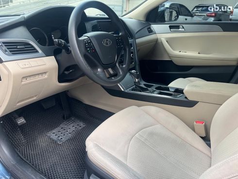 Hyundai Sonata 2015 синий - фото 25