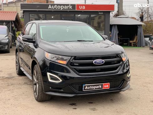 Ford Edge 2016 черный - фото 3
