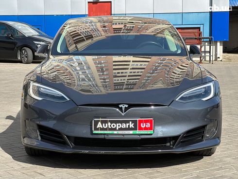 Tesla Model S 2017 серый - фото 3