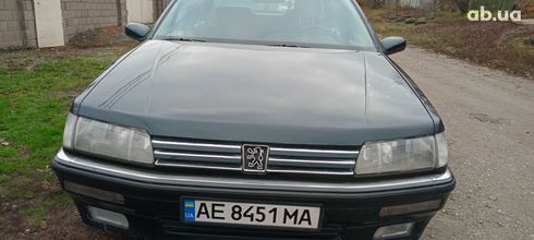 Peugeot 605 1991 зеленый - фото 7