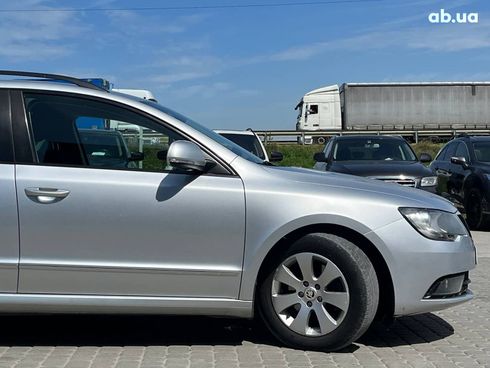 Skoda Superb 2013 серый - фото 7
